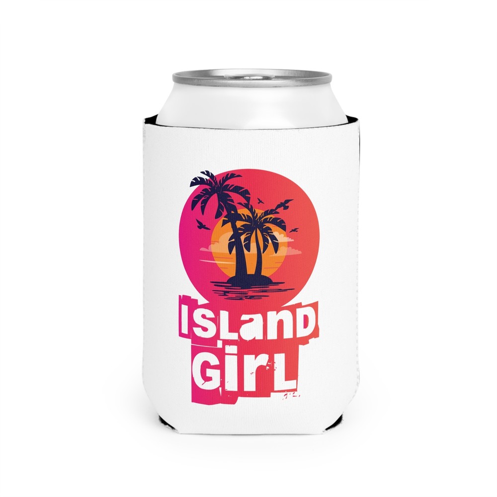Island Girl - Can Cooler Sleeve