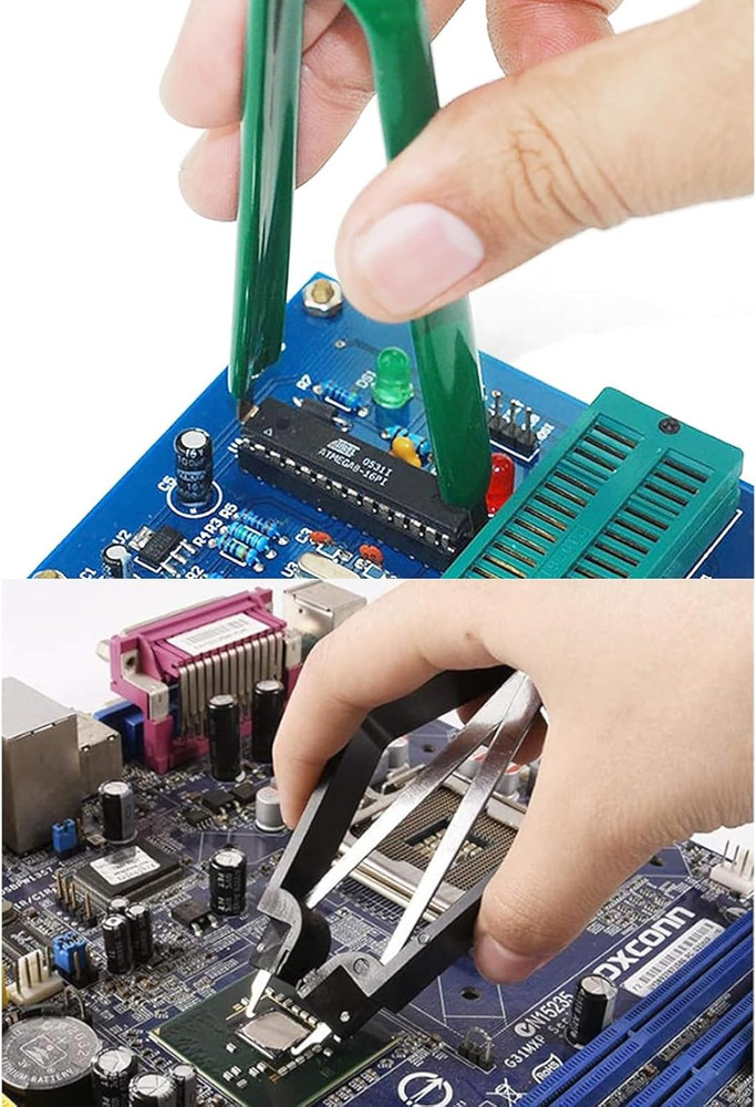 PLCC IC Chip Extractor & U-Shape ROM Extractor Puller, Motherboard Circuit Board