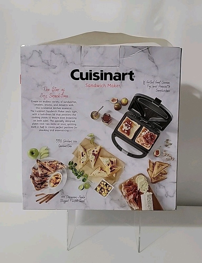 Cuisinart Sandwich Maker, Never Used