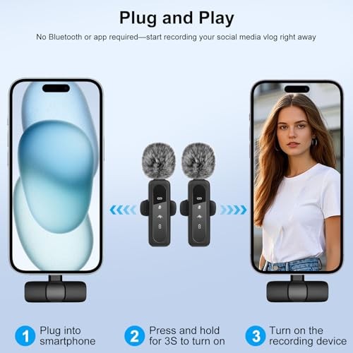 Content Creator Vlogging Kit for iPhone/Android,70-inch Auto Face Black-LM