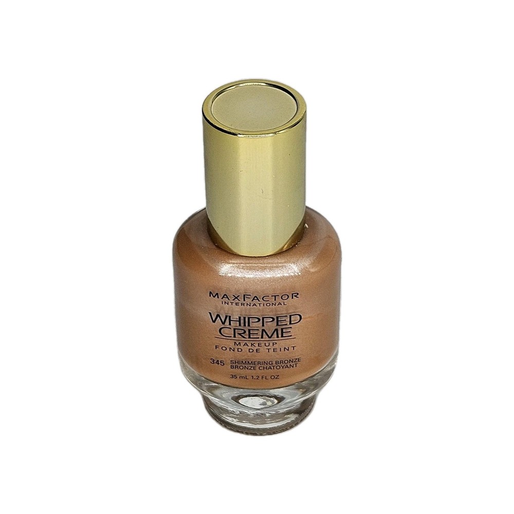 Max Factor Whipped Creme Makeup Shimmering Bronze #345