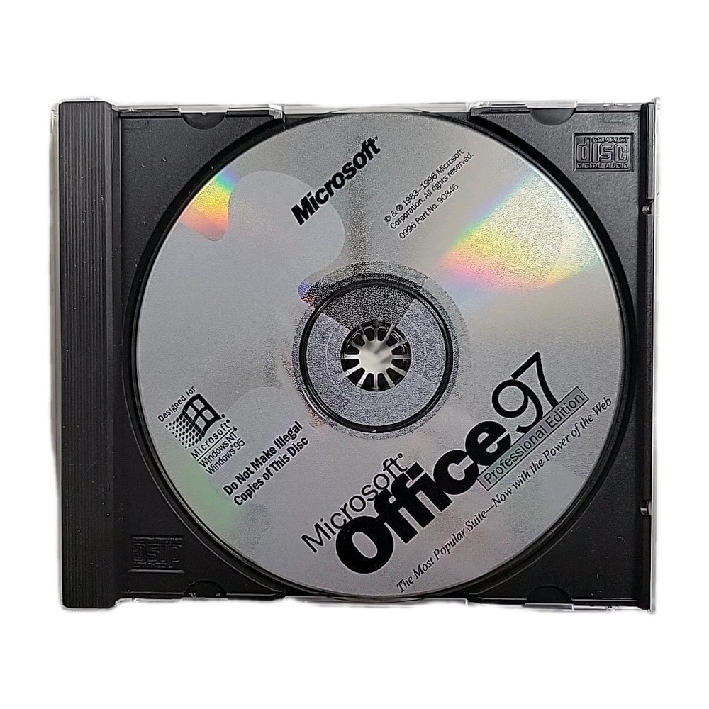 Microsoft Office 97 Professional Edition with Product CD Key