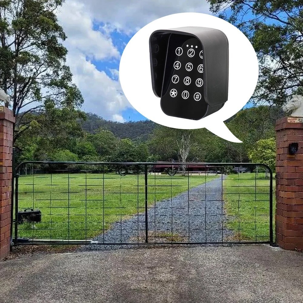 433.92MHz Access password transmitter receiver Wireless Waterproof Keypad Opener