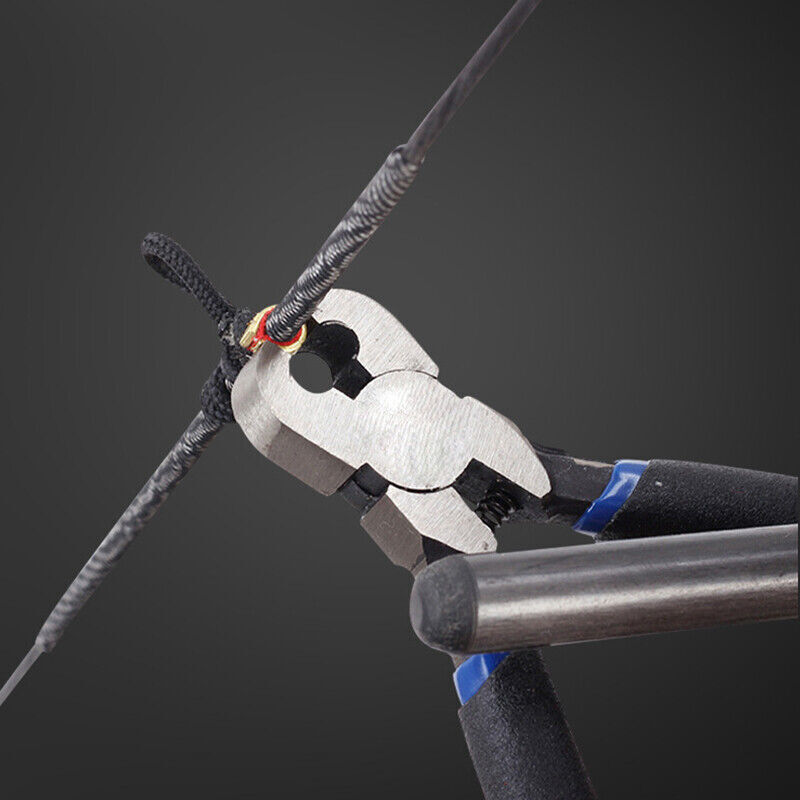 Archery Bow String Nocking Points Pliers with T Shape Turning Bow Square Ruler