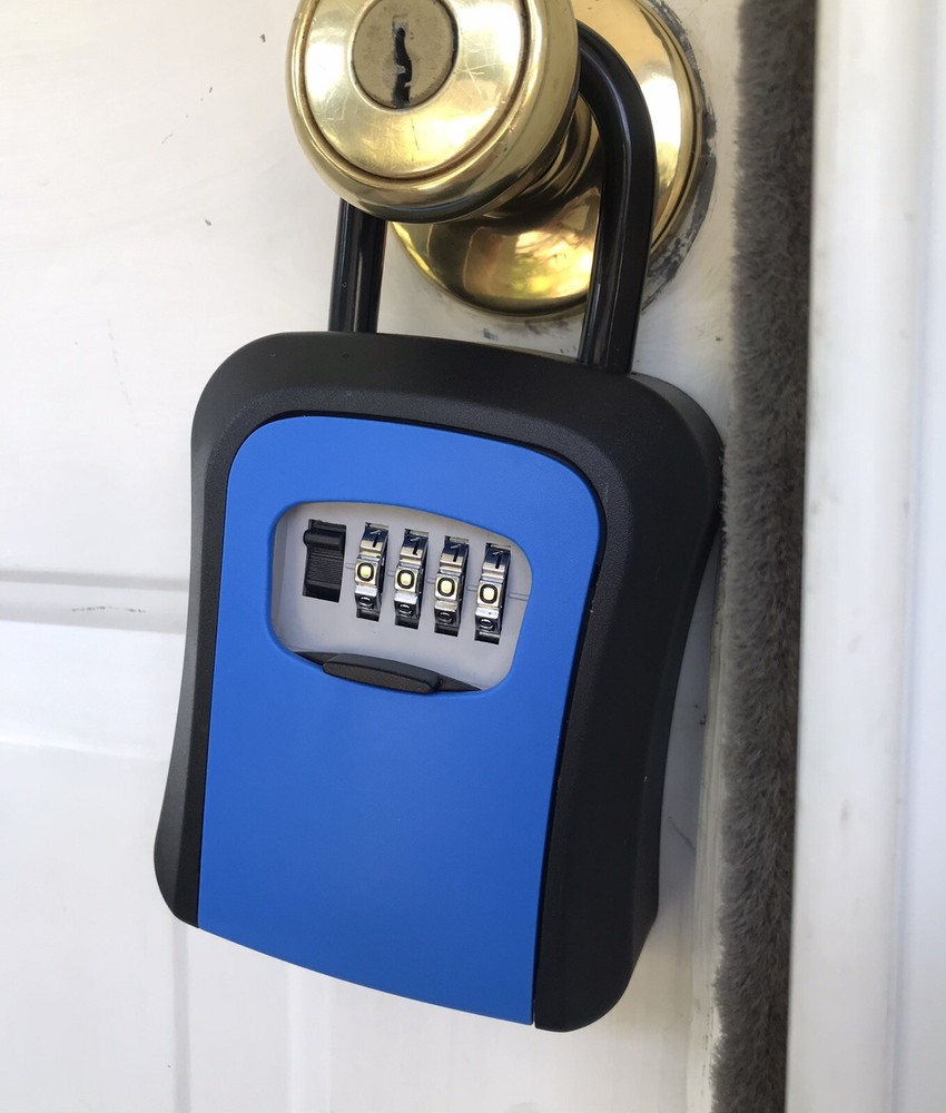 Password Key Box Outdoor Key Safe Lock Box Decoration Code Storage Wall Mounted