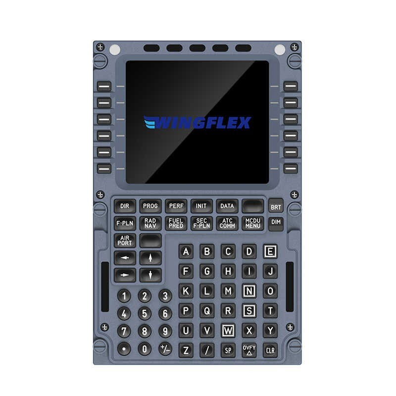 WINGFLEX A320 MCDU Flight Simulator Feature Full-Scale Simulation for XPLANE #US