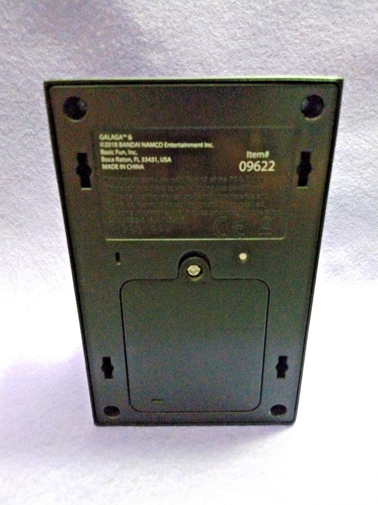 Galaga Retro Mini Arcade Game Basic Fun 09622 TESTED WORKS 2018