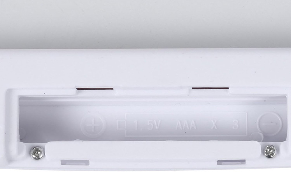 Flat LED Book Light for Reading - Clear Bookmark Light - Wireless White