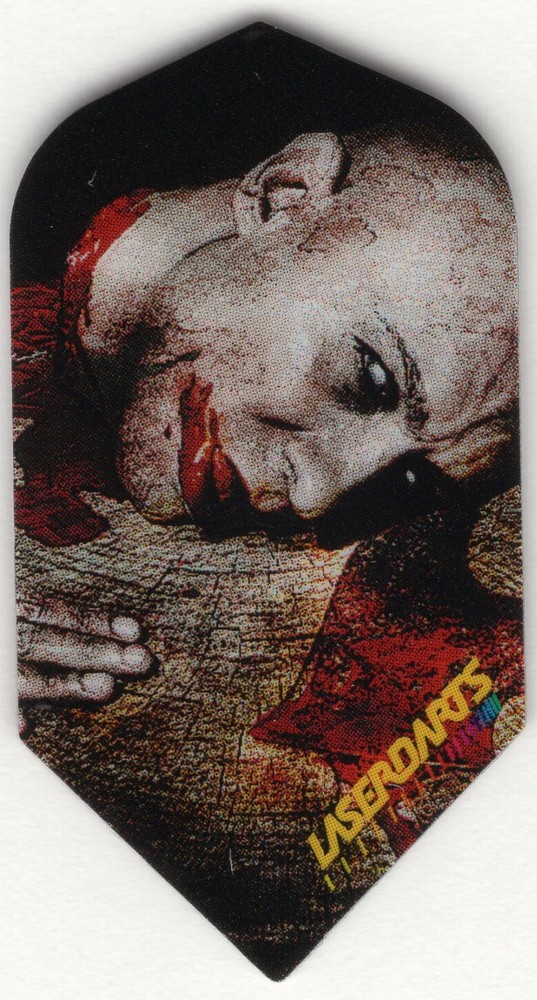 DECAPITATED HEAD Slim Dart Flights: 3 per set