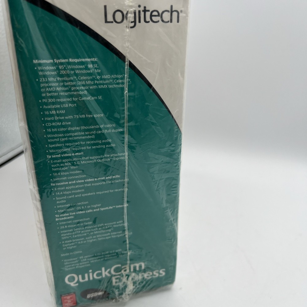 LOGITECH QUICKCAM EXPRESS USB CORD NEW 2 Pack 2000