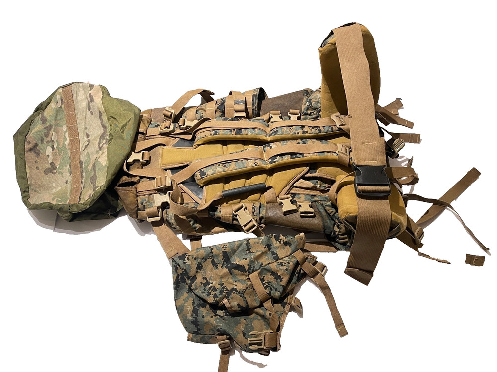 Authentic Military Backpack Large Tactical w/ Frame Used-Navy Field Pack