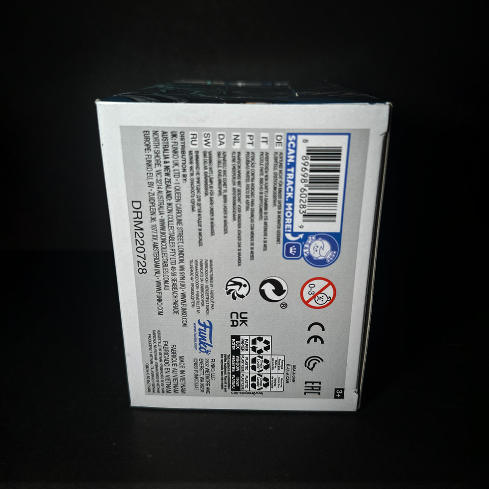 Funko Pop! Naruto - Kakashi #1199 Signed - Custom Box Art [GITD] + Hard Shield