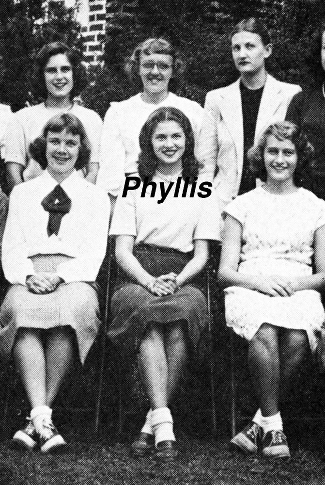 PHYLLIS McGUIRE High School Yearbook SENIOR