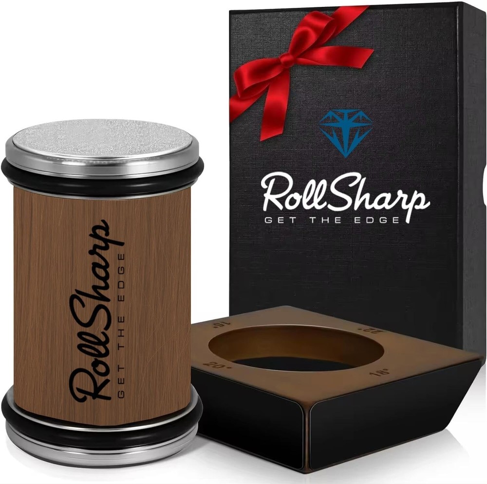 Original RollSharp - Rolling Knife Sharpener Get the Edge - Sharp Kitchen Knives