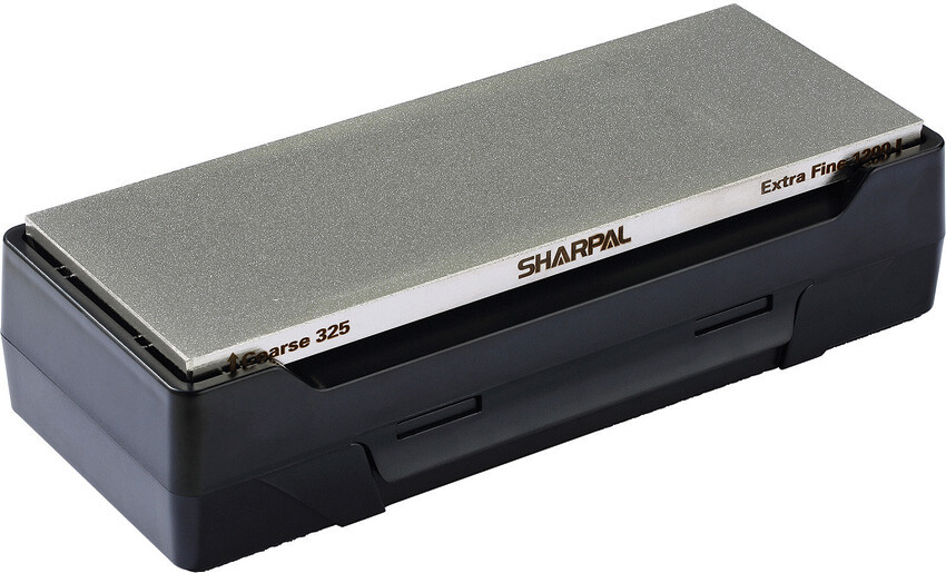 Sharpal Dual-Grit Diamond Whetstone Knife Sharpener 162N