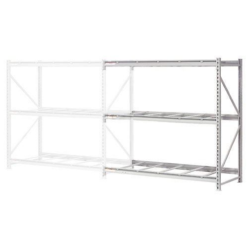 Extra High Capacity Bulk Rack Without Decking Add-On Unit 72"W x 24"D x 120"H