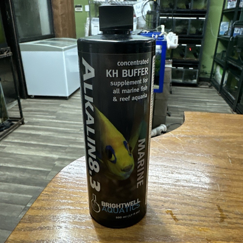 Alkalin8.3 - Liquid pH Buffer & Alkalinity KH -Builder (500 mL) - Brightwell