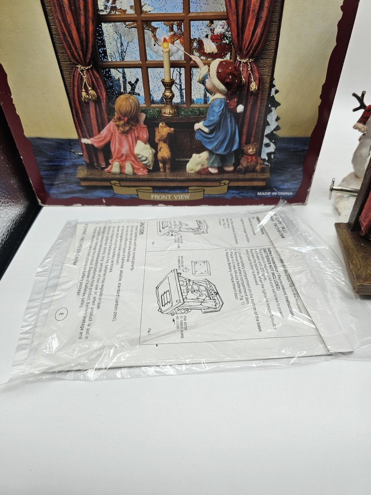 Kirkland windowpane waterglobe (Snowman) Read Description