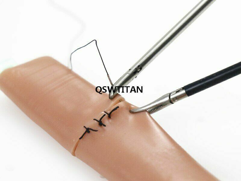 Laparoscopic 3D suture training module and Intestinal Suture Training Model