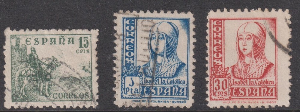 SPAIN 6 Stamps Good Used (p407)