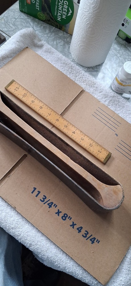 Vintage & Unusual Leather Strop - Quite Different - VGC