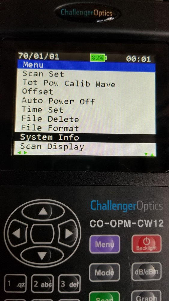 Challenger Optics CO-OPM-CW12 Power Meter