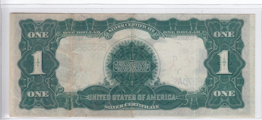 1899 $1 Silver Certificate Note Black Eagle FR#236 R53686670A