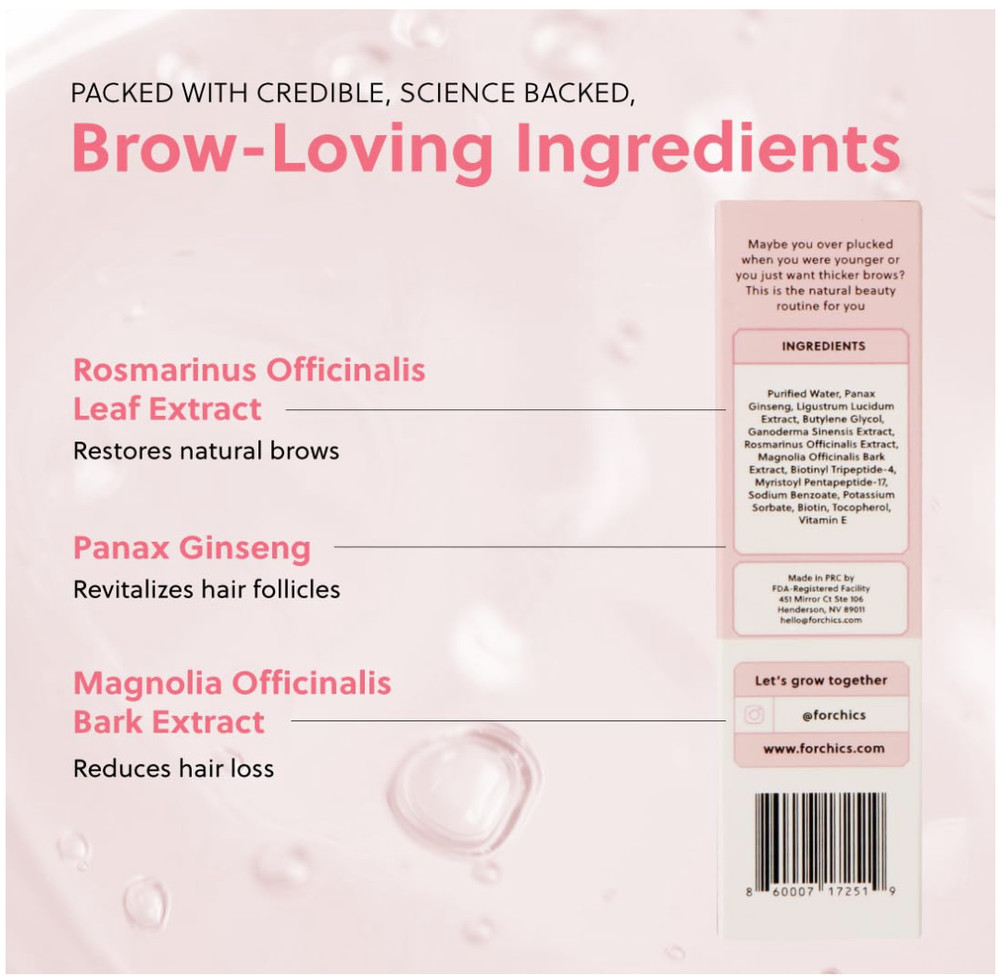 FORCHICS Eyebrow Enhancing Serum. NEW!!