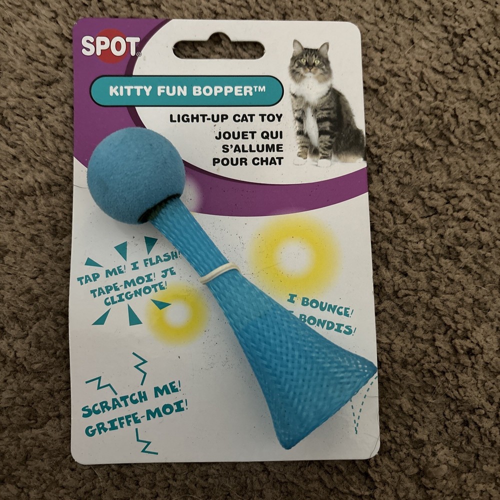 Spot Kitty Fun Bopper Light-Up Assorted Cat Toy
