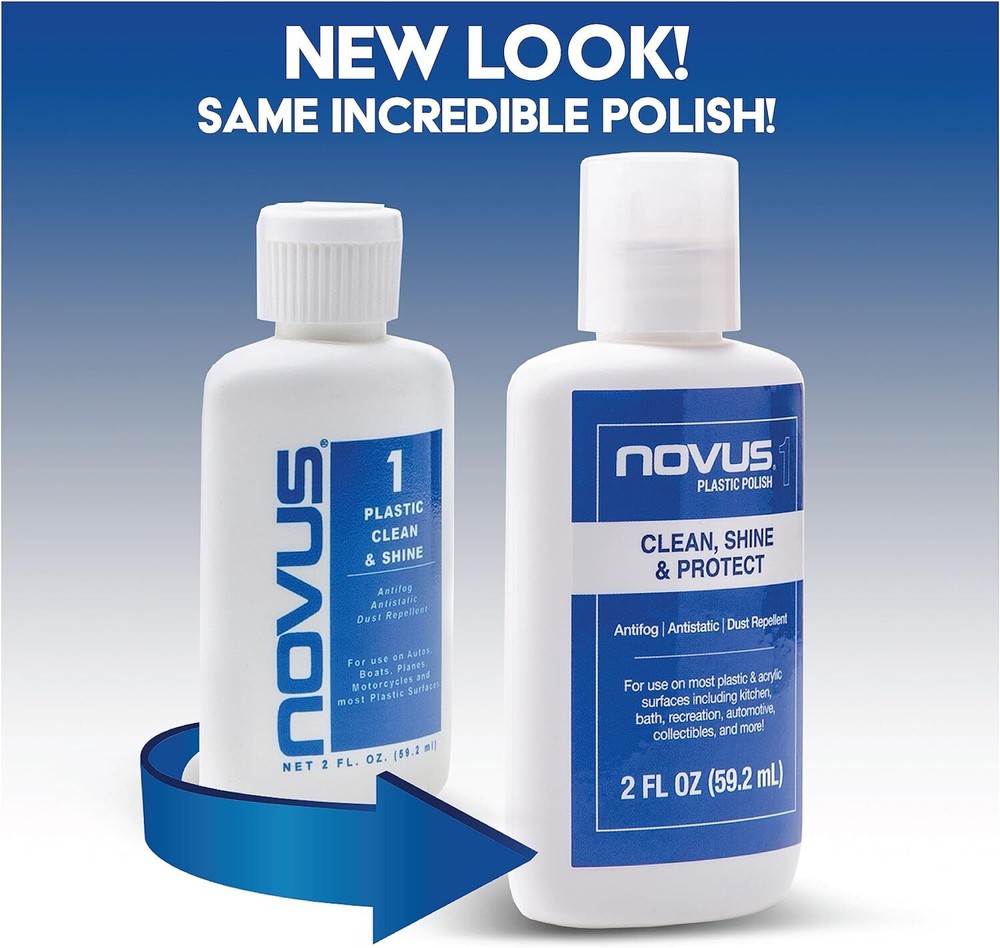 Novus 7056 Plastic Polish Kit - 8 oz.