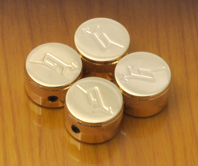 4-Gold Gretsch Knobs