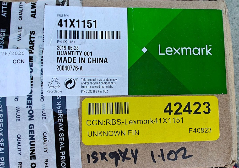 LEXMARK 41X1151