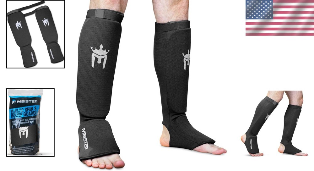 Innovative Stretch Fabric Shin Guards - Protection for Fighters