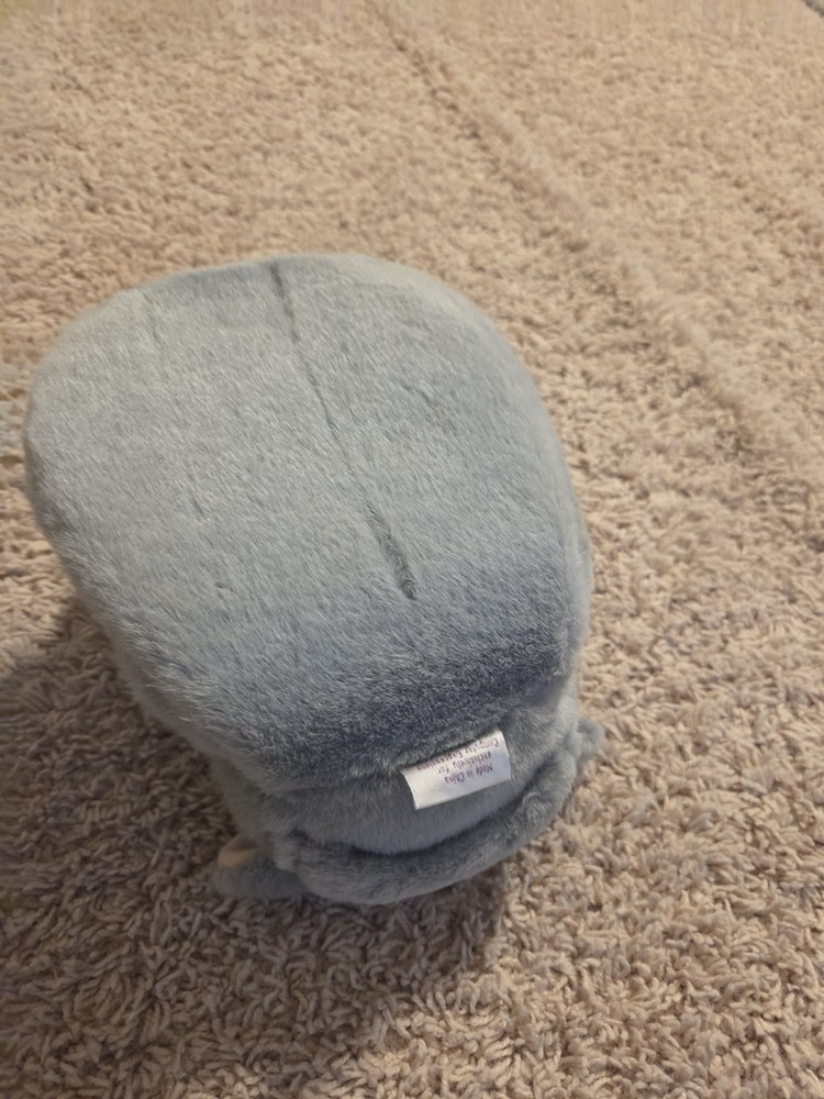 Hippo Head Cd Holder Plush Soft DVD case