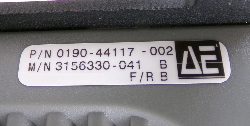 Paramount 3013 AE Advanced Energy 3156330-041 RF Generator Working Surplus