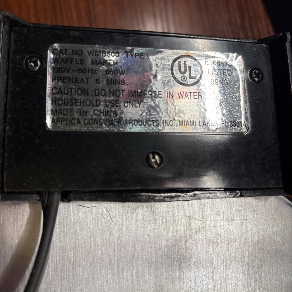 Waffle Maker Black And Decker