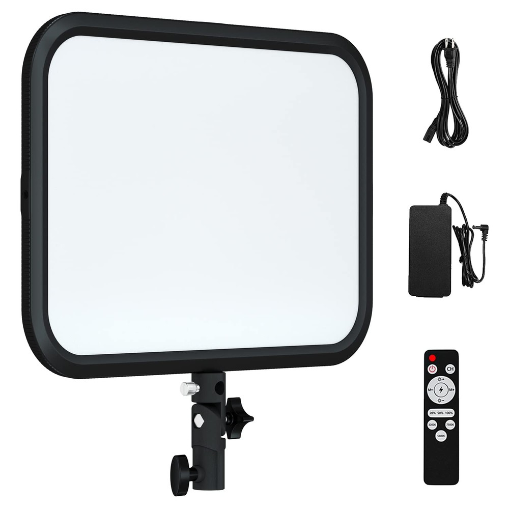 LED Video Light Panel, 45W LED Video Light Studio Photography Lighting, Super...