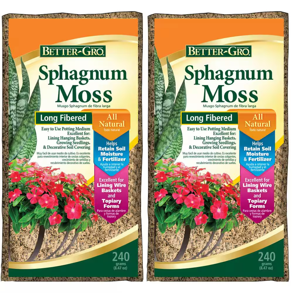 240 G Sphagnum Moss (2-Pack)