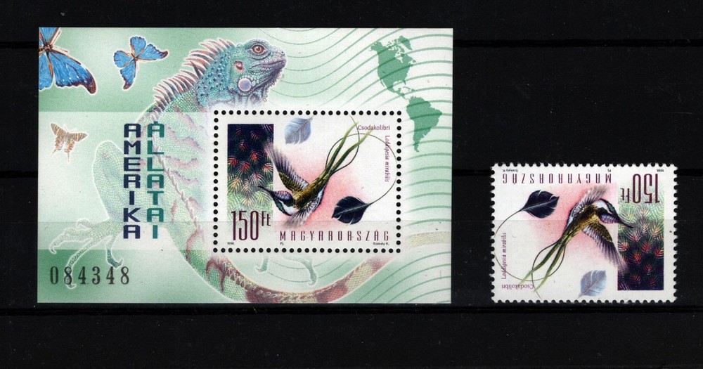 HUNGARY WILD ANIMALS   BIRDS   MNH     (164)