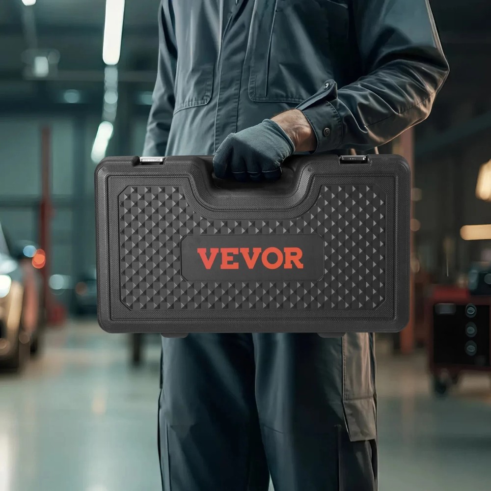 26-Pc Pull & Press Sleeve Kit, Steel Bushing Removal & Install Tools w/Case