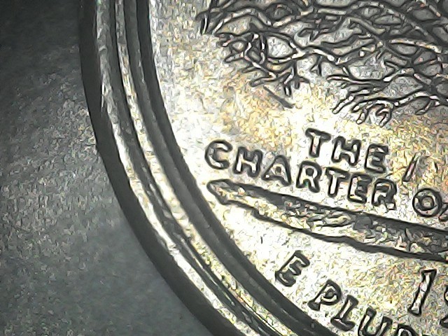 Double Struck Quarter - Statehood error - BU 1999 Connecticut
