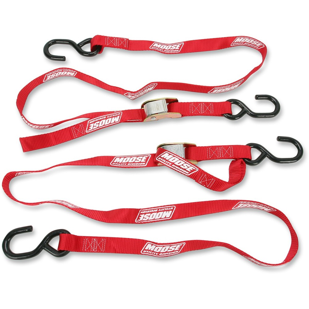 Moose Heavy Duty Tie Downs Red (3920-0295)