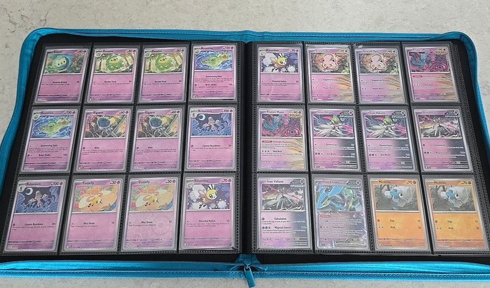POKÉMON Temporal Forces Complete Base Set w/ Reverse Holo + Binder - 311 Cards