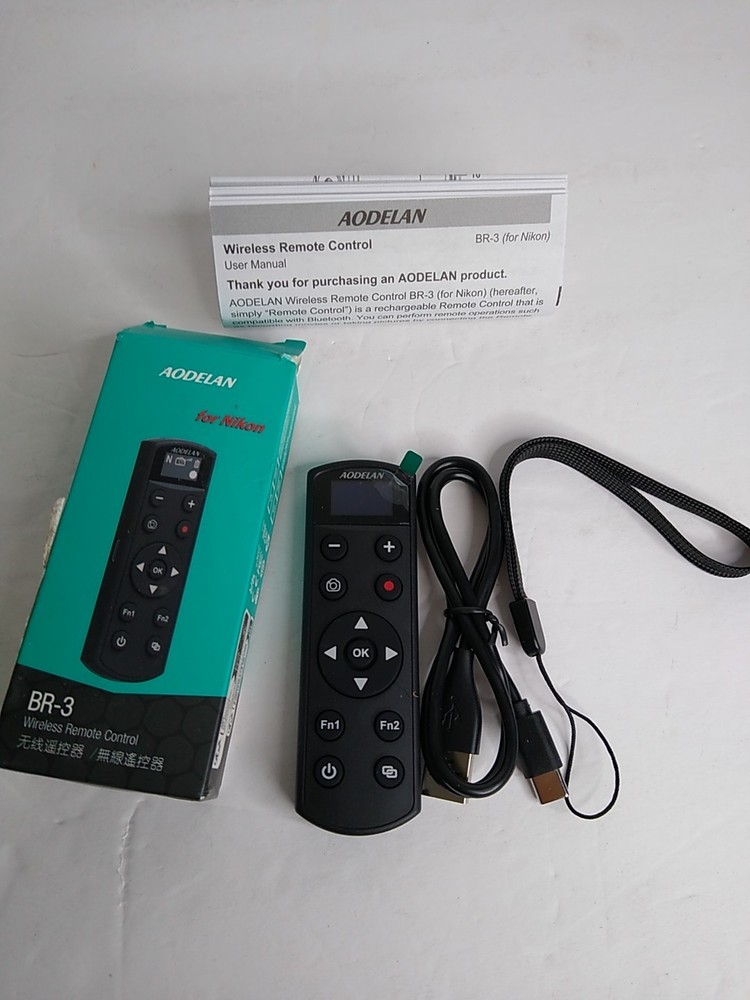 Open Box AODELAN BR-3 For Nikon Wireless Timer Remote Shutter Release