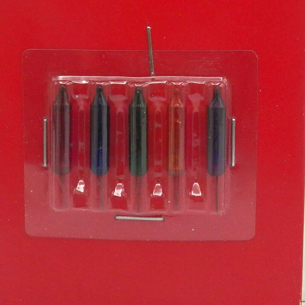 2.5 volt Christmas Light Bulbs Multi Color Mini For 150 200 450 Strings 5 Pack