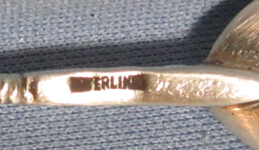 Antique 3-D Figural Twisted Handle Sterling Silver Souvenir Spoon