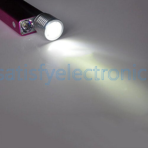 1PCS NEW Aluminum 3W USB LED Lamp Socket Spotlight Flashlight White Light