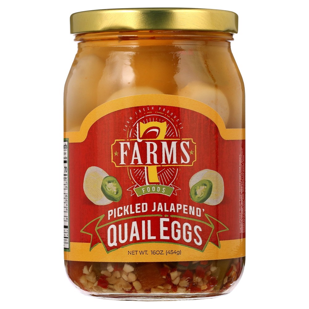 Pickled Jalapeno Quail Eggs