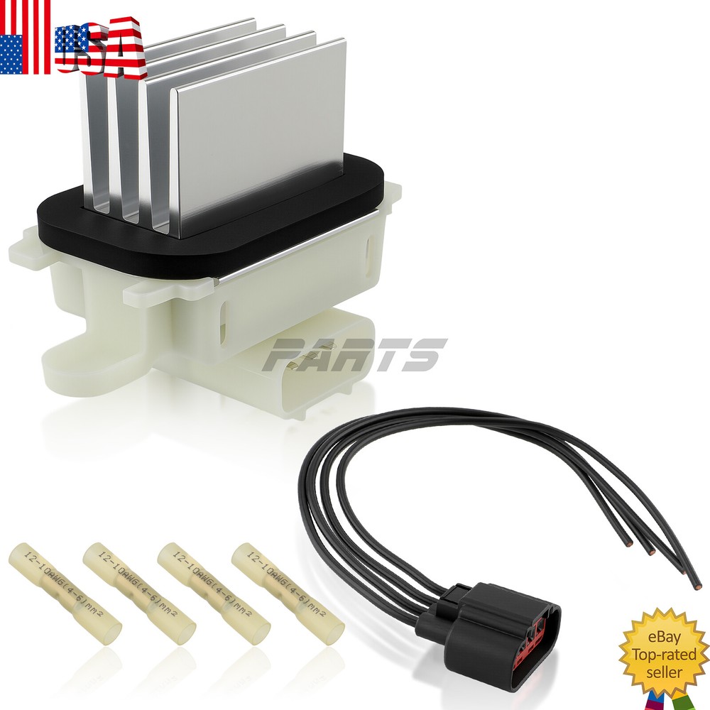 Blower Motor Resistor with Regulator and Connector for Ford Explorer Flex Taurus