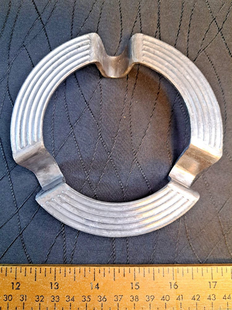 Vintage 1950 Aluminum Double Boiler Support Ring Insert Pot Holder Part